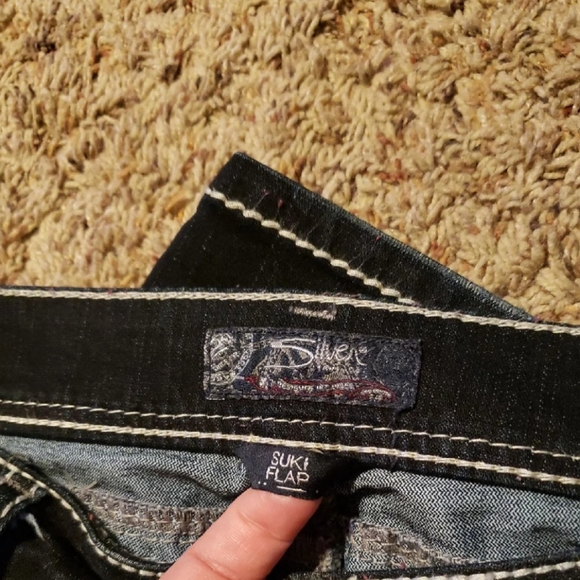 Silver Jean's Suki flap size 16 - Picture 4 of 5